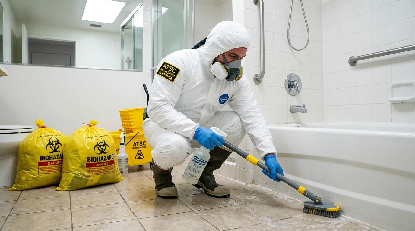 Decontamination equipment deployed for Blood Cleanup in Sun City